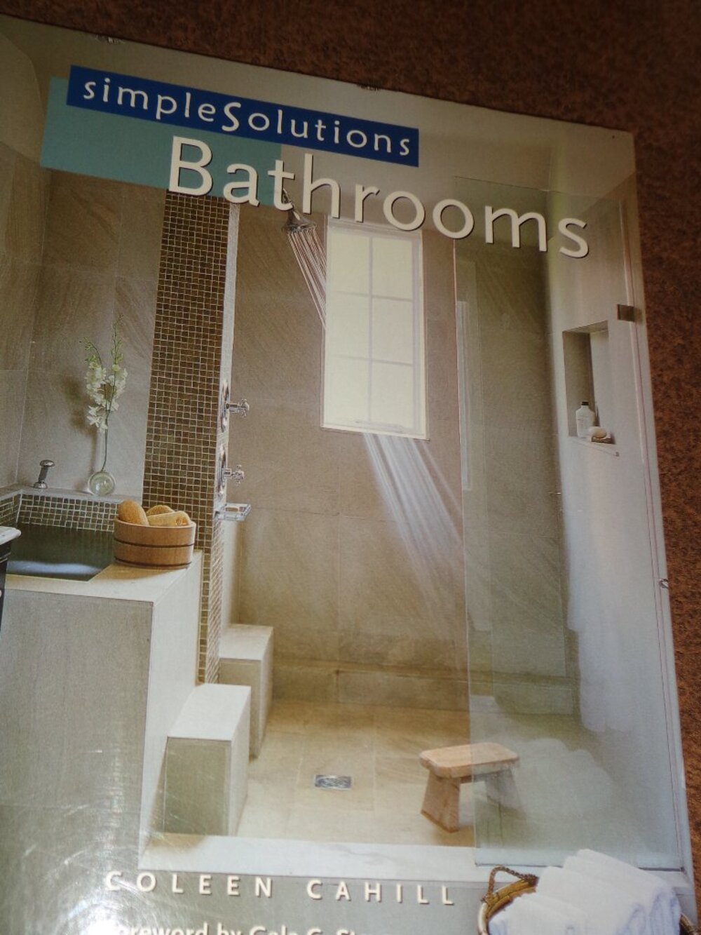 NEW Softcover Book Simple Solutions Bathrooms 128 Pages Colored Photography